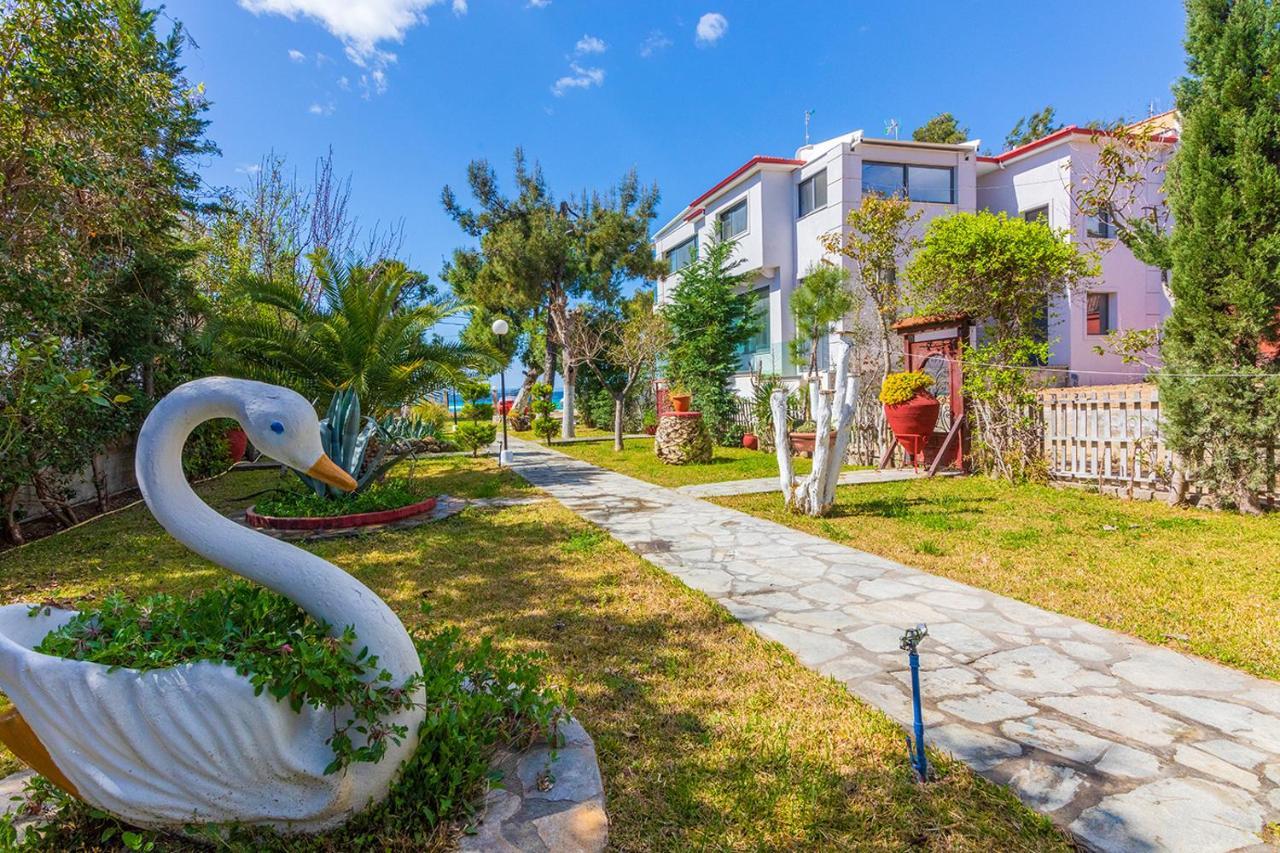 Galazia Akti Seaside Apartments Nikiti  Extérieur photo