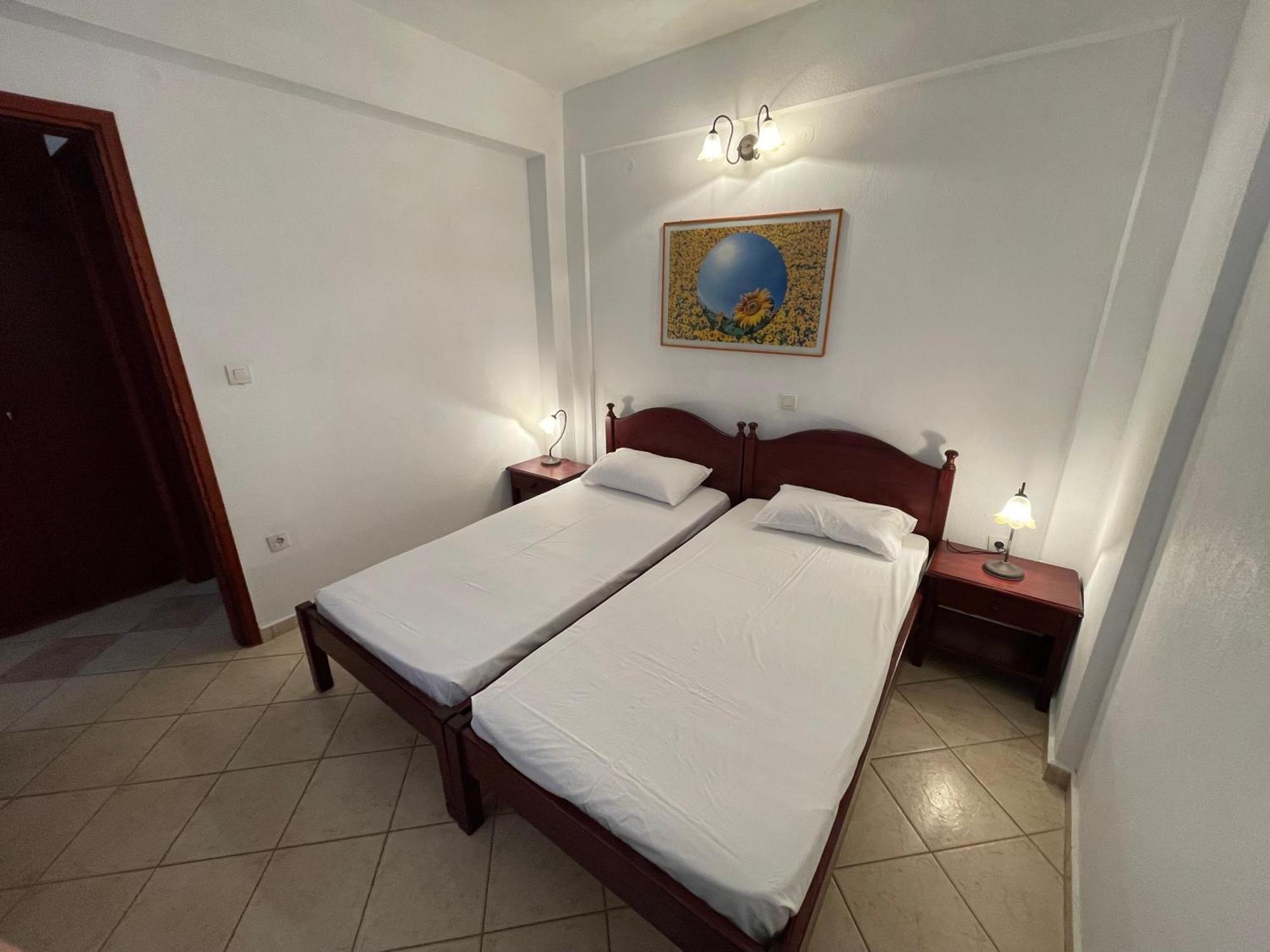 Galazia Akti Seaside Apartments Nikiti  Chambre photo